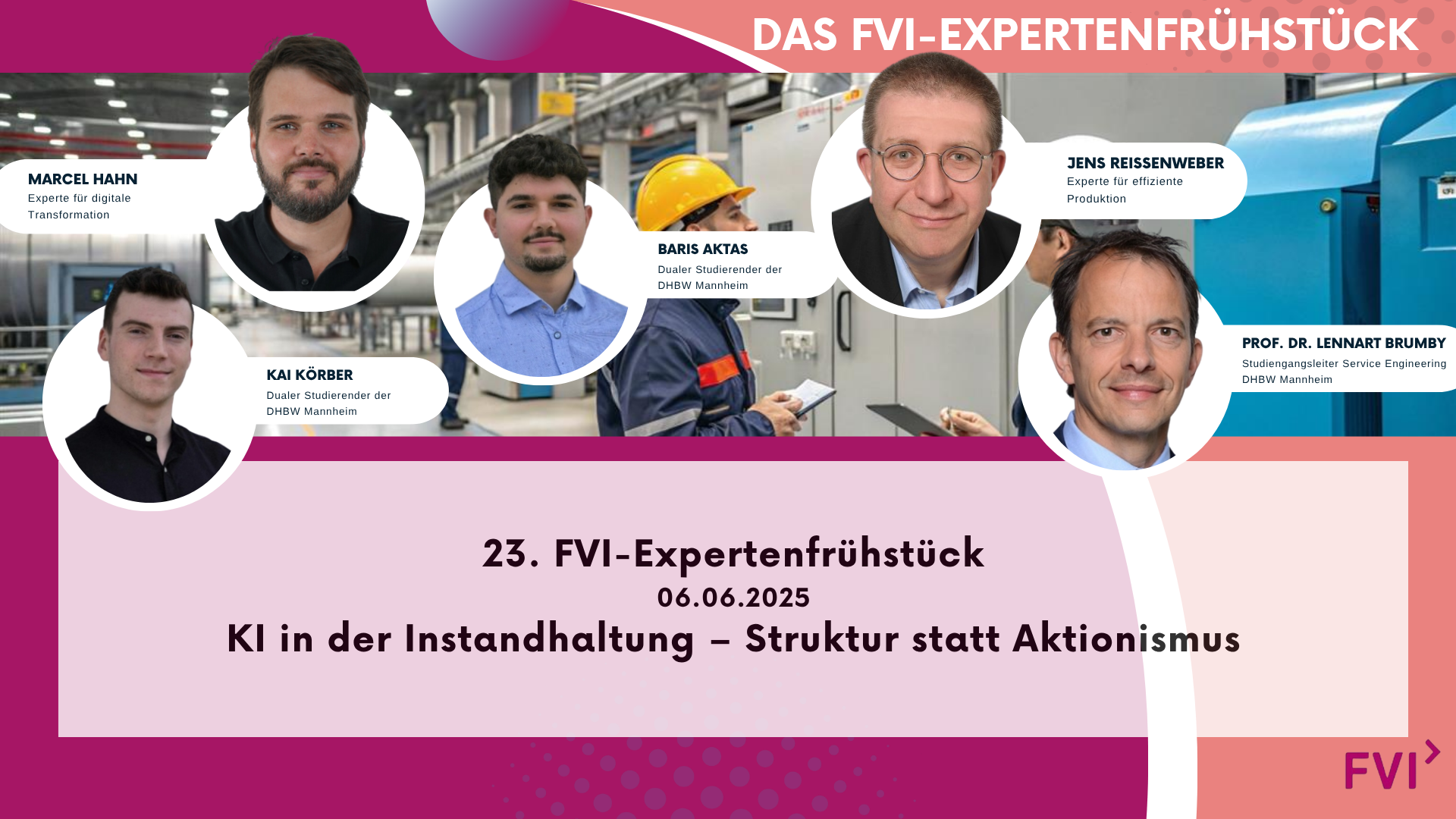 23rd FVI Expert Breakfast
