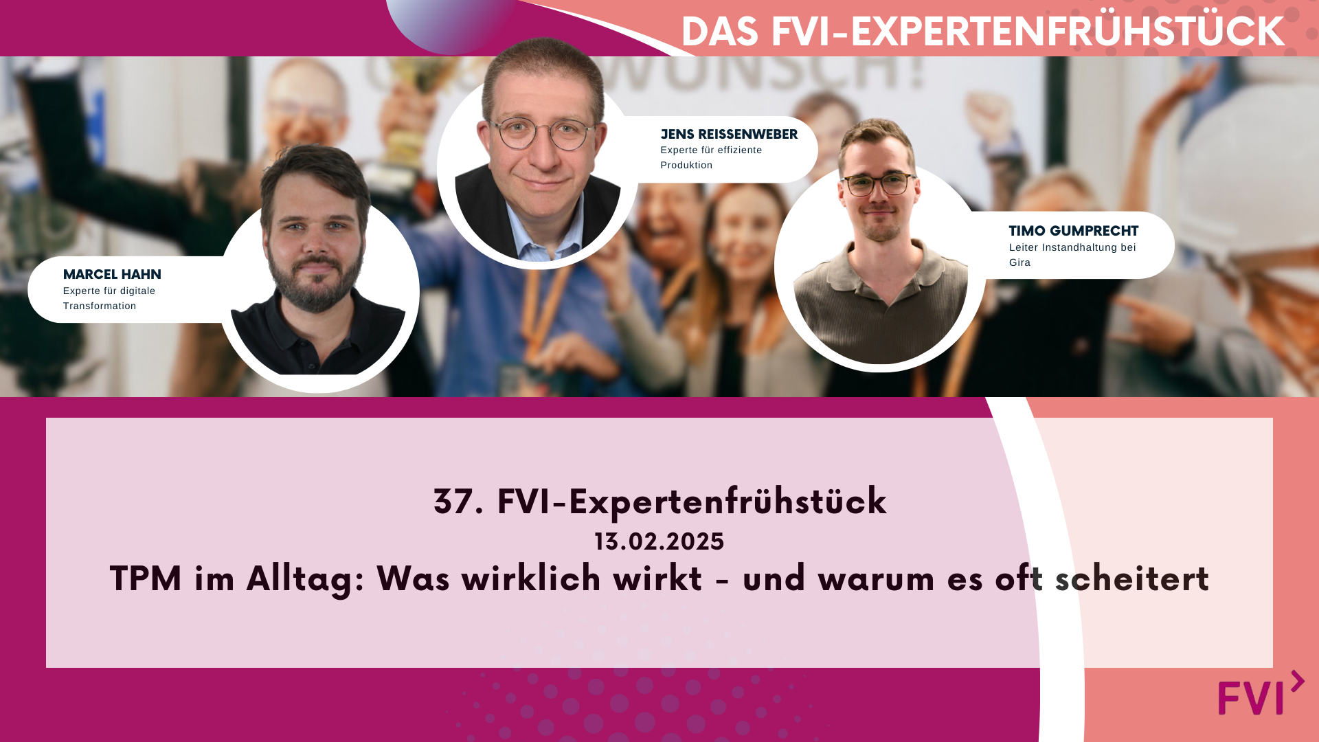 37th FVI Expert Breakfast